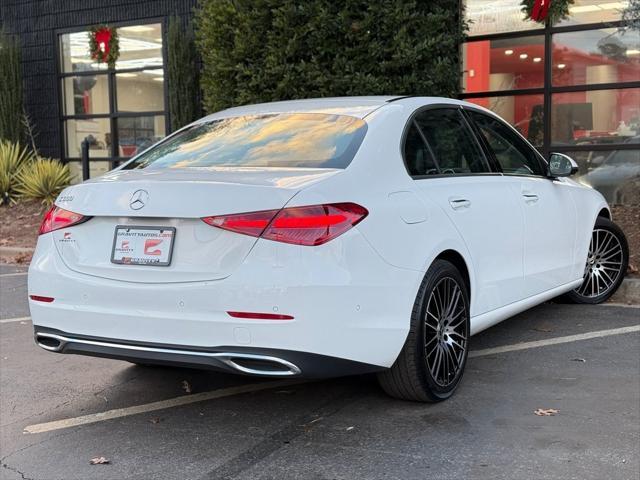 used 2023 Mercedes-Benz C-Class car, priced at $36,895