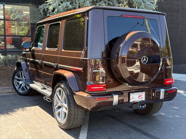 used 2022 Mercedes-Benz AMG G 63 car, priced at $167,985