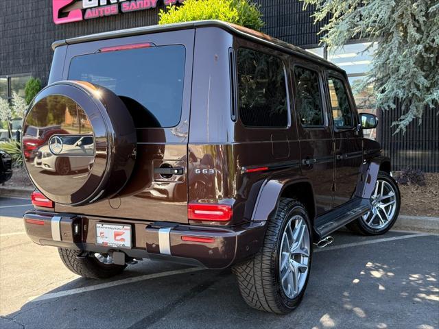 used 2022 Mercedes-Benz AMG G 63 car, priced at $167,985