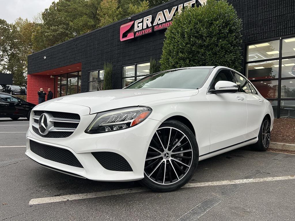 used 2021 Mercedes-Benz C-Class car, priced at $23,985