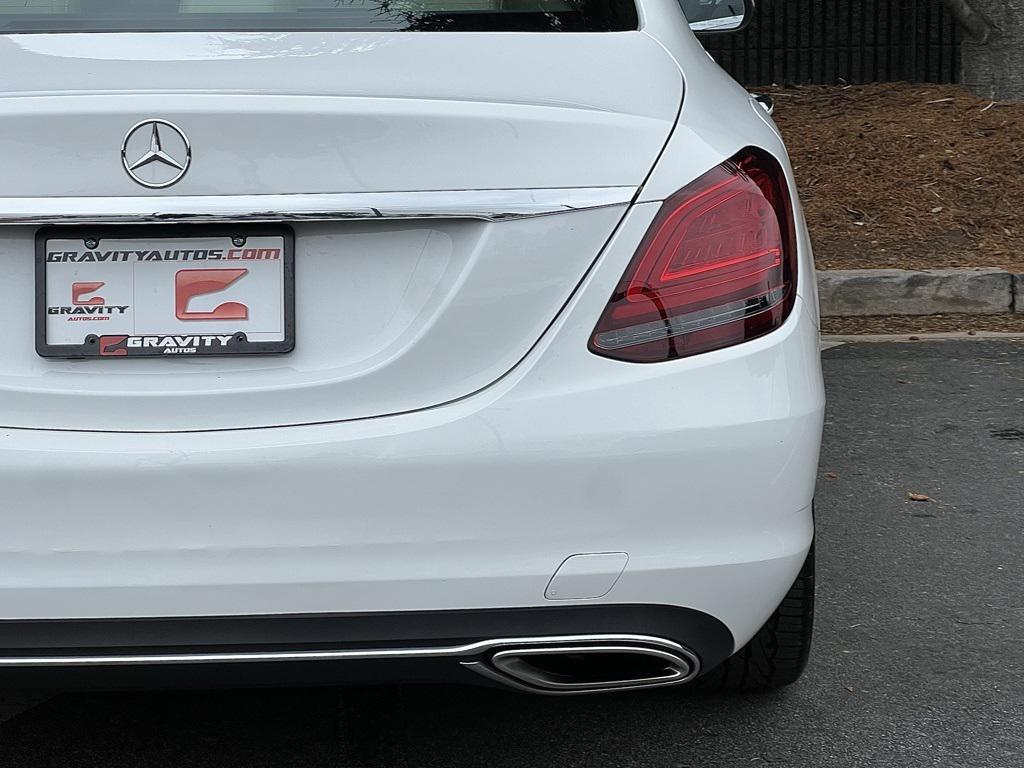 used 2021 Mercedes-Benz C-Class car, priced at $23,985