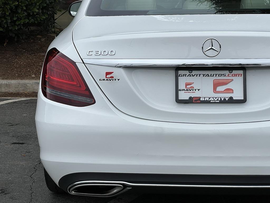 used 2021 Mercedes-Benz C-Class car, priced at $23,985