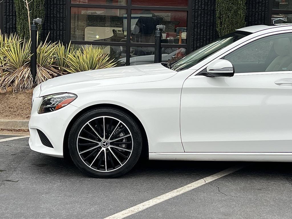 used 2021 Mercedes-Benz C-Class car, priced at $23,985