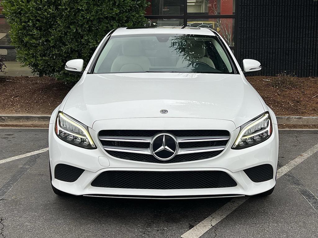 used 2021 Mercedes-Benz C-Class car, priced at $23,985
