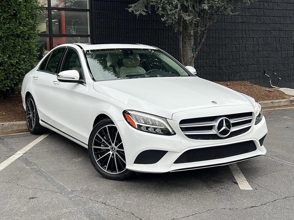 used 2021 Mercedes-Benz C-Class car, priced at $23,985