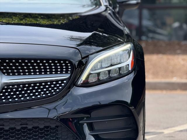 used 2019 Mercedes-Benz C-Class car, priced at $23,695