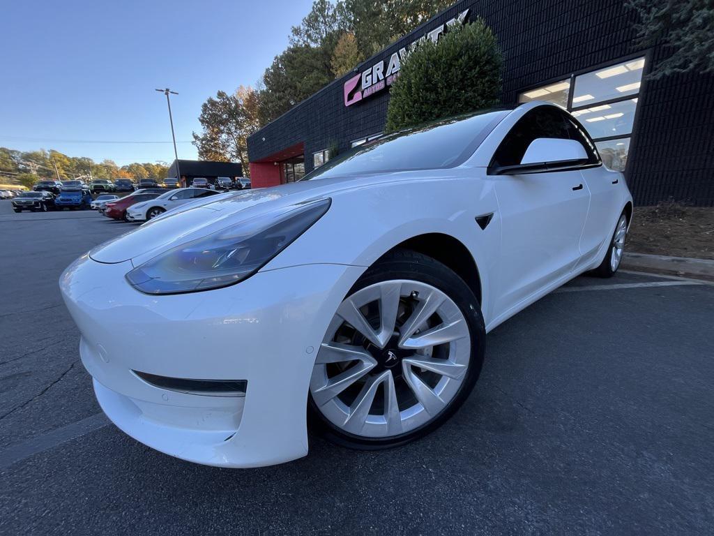 used 2021 Tesla Model 3 car, priced at $20,985