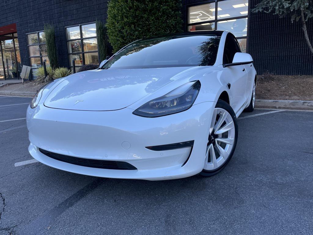 used 2021 Tesla Model 3 car, priced at $20,985