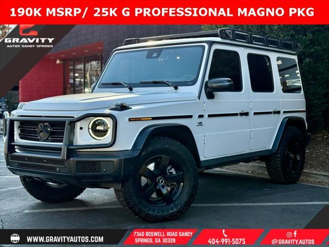 used 2022 Mercedes-Benz G-Class car, priced at $155,985