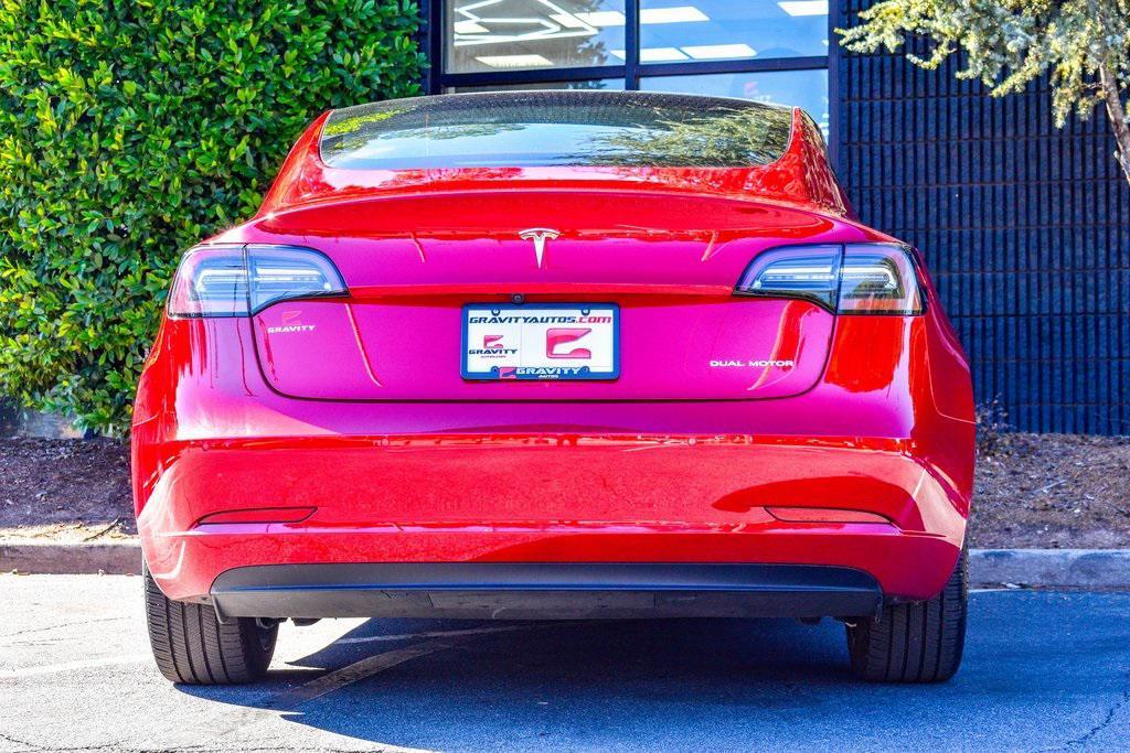 used 2021 Tesla Model 3 car, priced at $27,895