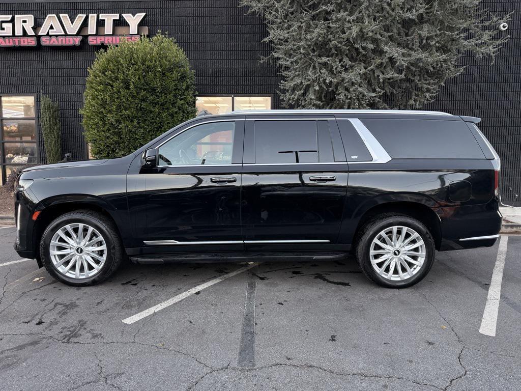 used 2022 Cadillac Escalade ESV car, priced at $56,985
