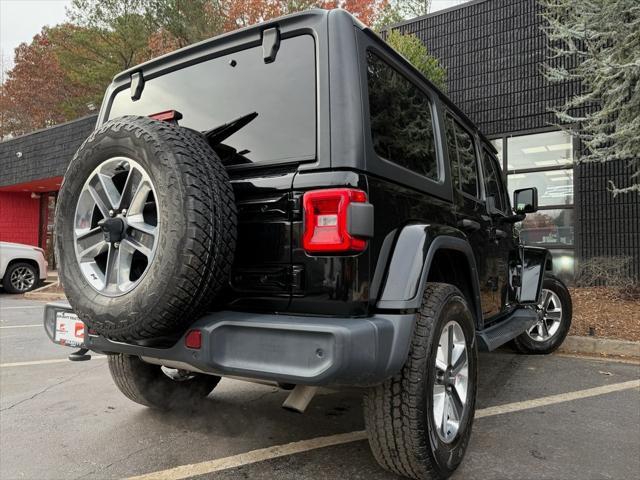 used 2018 Jeep Wrangler Unlimited car, priced at $23,985