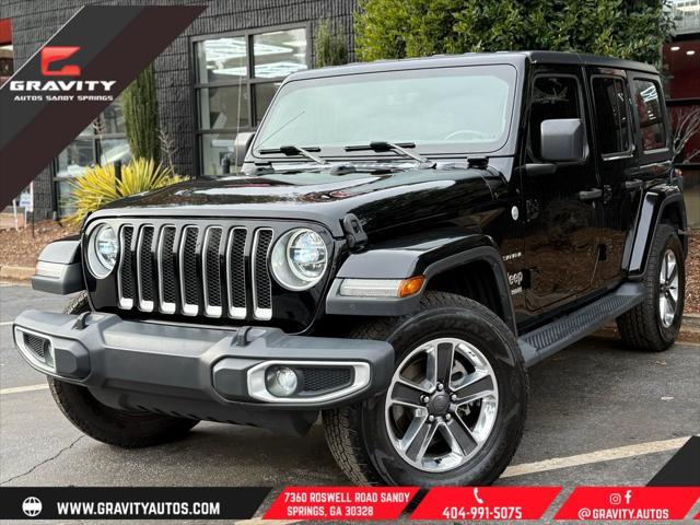 used 2018 Jeep Wrangler Unlimited car, priced at $23,985