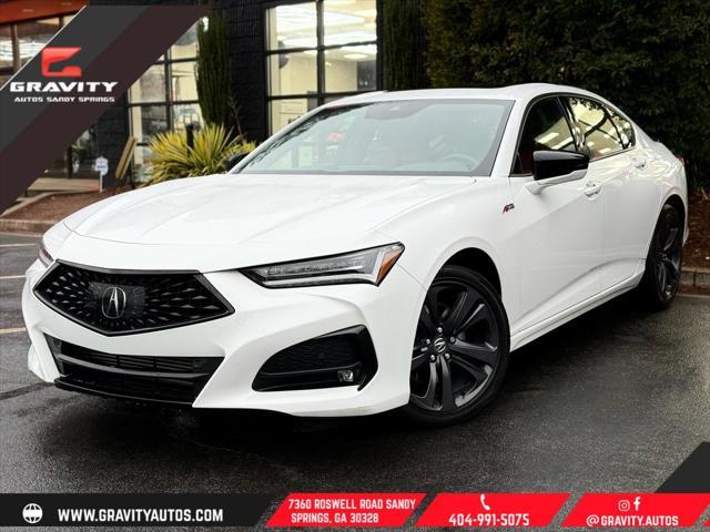 used 2022 Acura TLX car, priced at $33,595