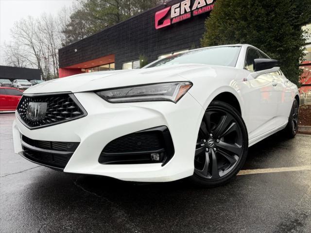 used 2022 Acura TLX car, priced at $33,595