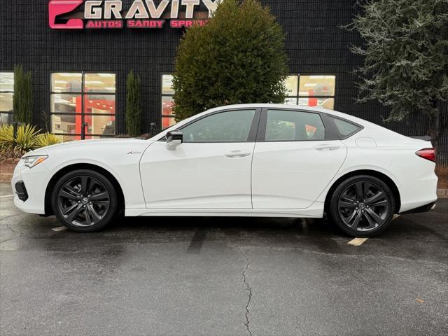 used 2022 Acura TLX car, priced at $33,595