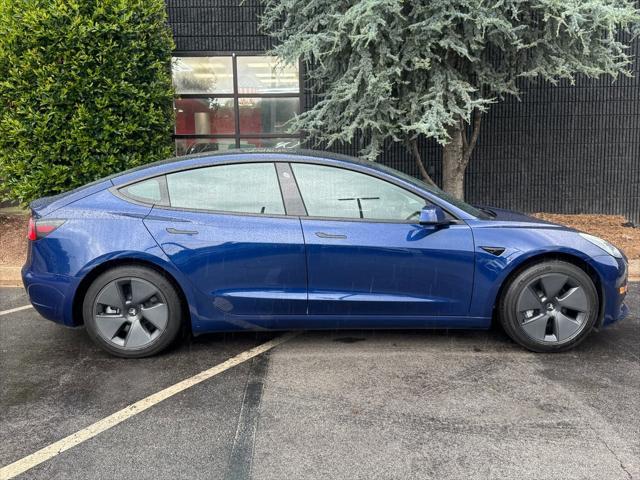 used 2022 Tesla Model 3 car, priced at $28,495