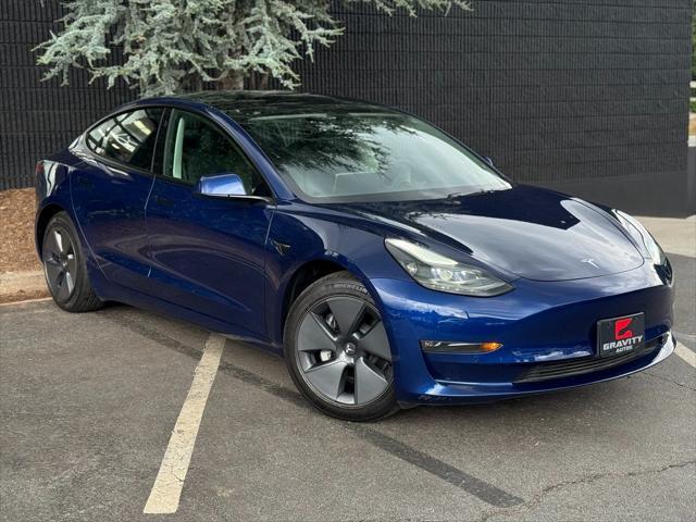 used 2022 Tesla Model 3 car, priced at $28,495