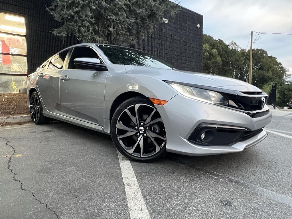 used 2021 Honda Civic car, priced at $21,695