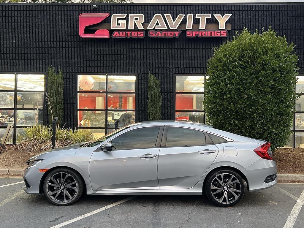 used 2021 Honda Civic car, priced at $21,695