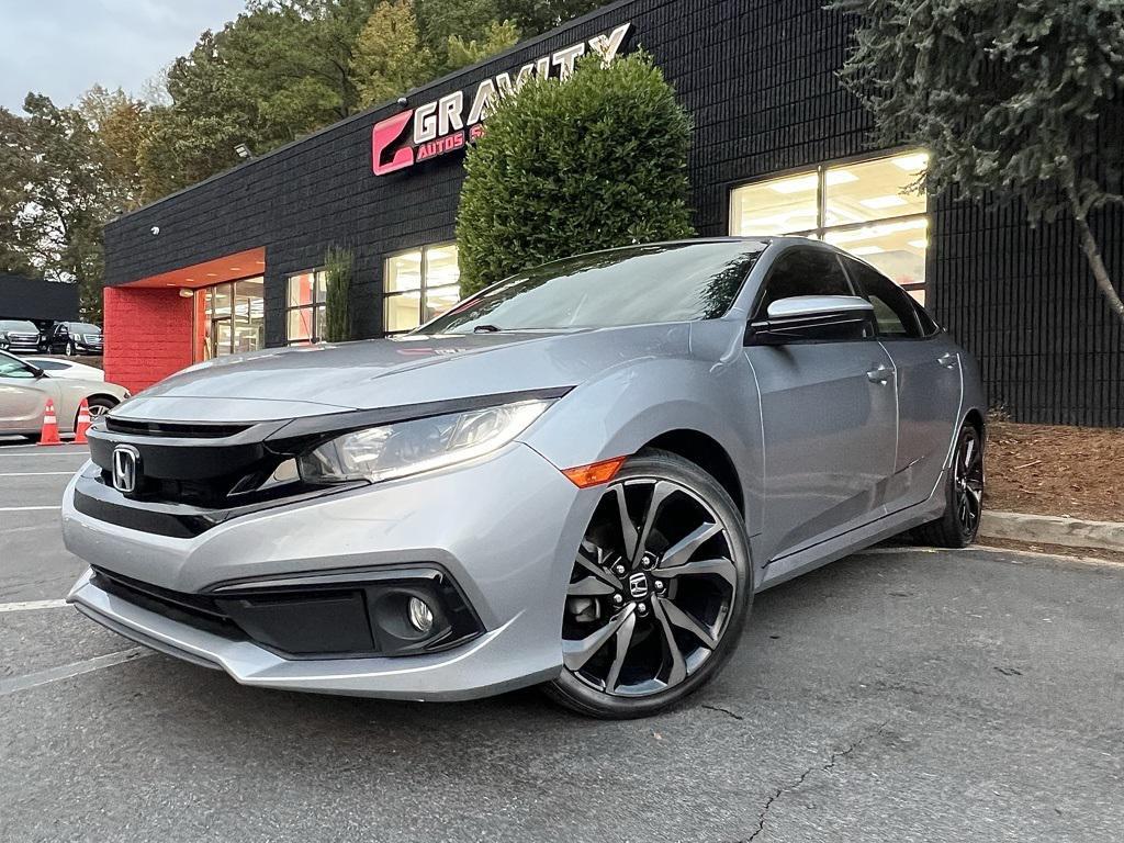 used 2021 Honda Civic car, priced at $21,695