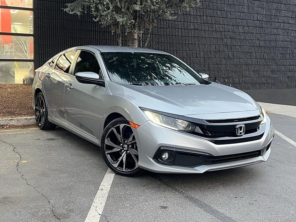 used 2021 Honda Civic car, priced at $21,695