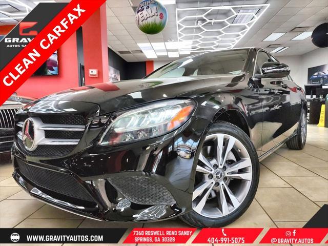 used 2021 Mercedes-Benz C-Class car, priced at $32,695