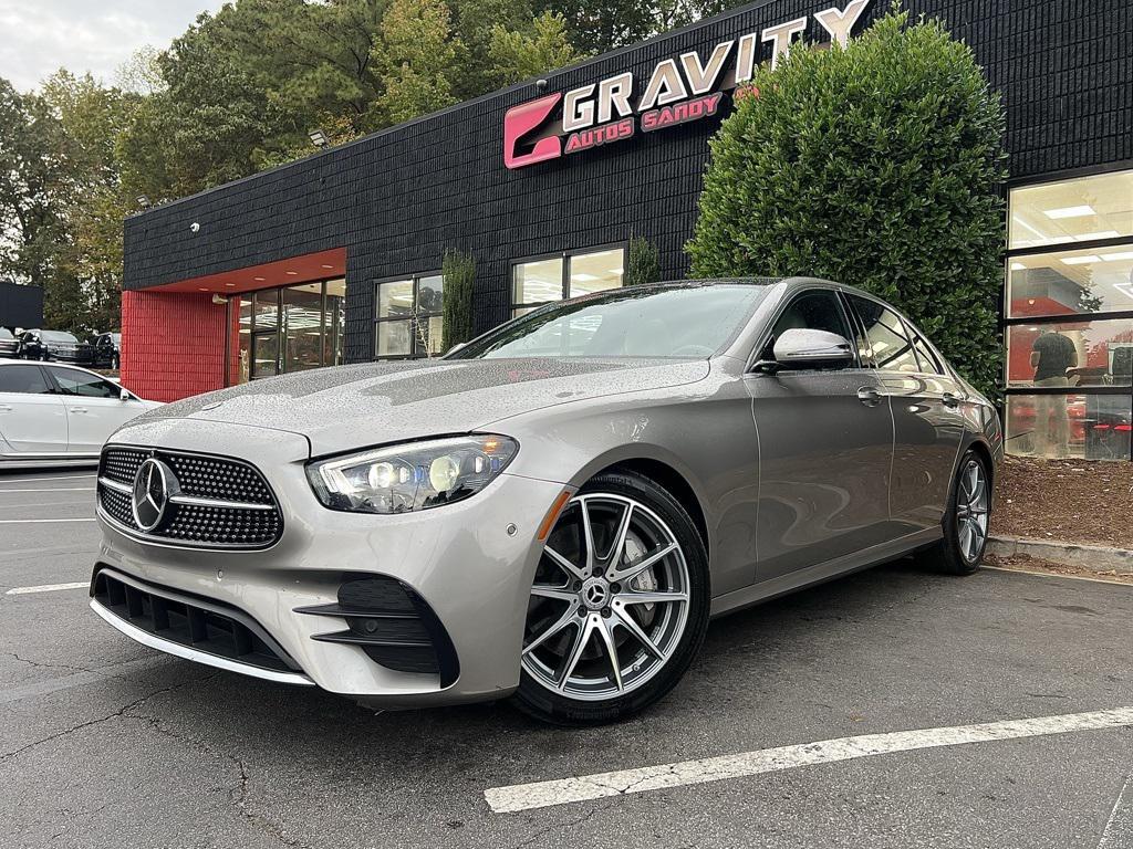used 2021 Mercedes-Benz E-Class car, priced at $35,495