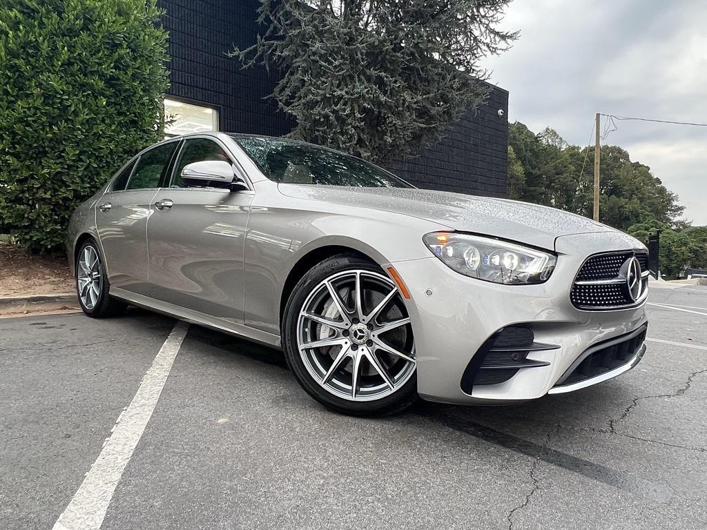 used 2021 Mercedes-Benz E-Class car, priced at $35,495
