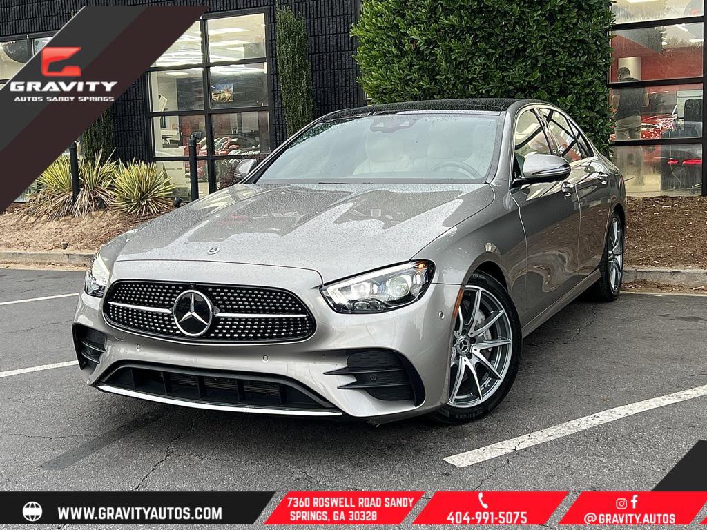 used 2021 Mercedes-Benz E-Class car, priced at $35,495