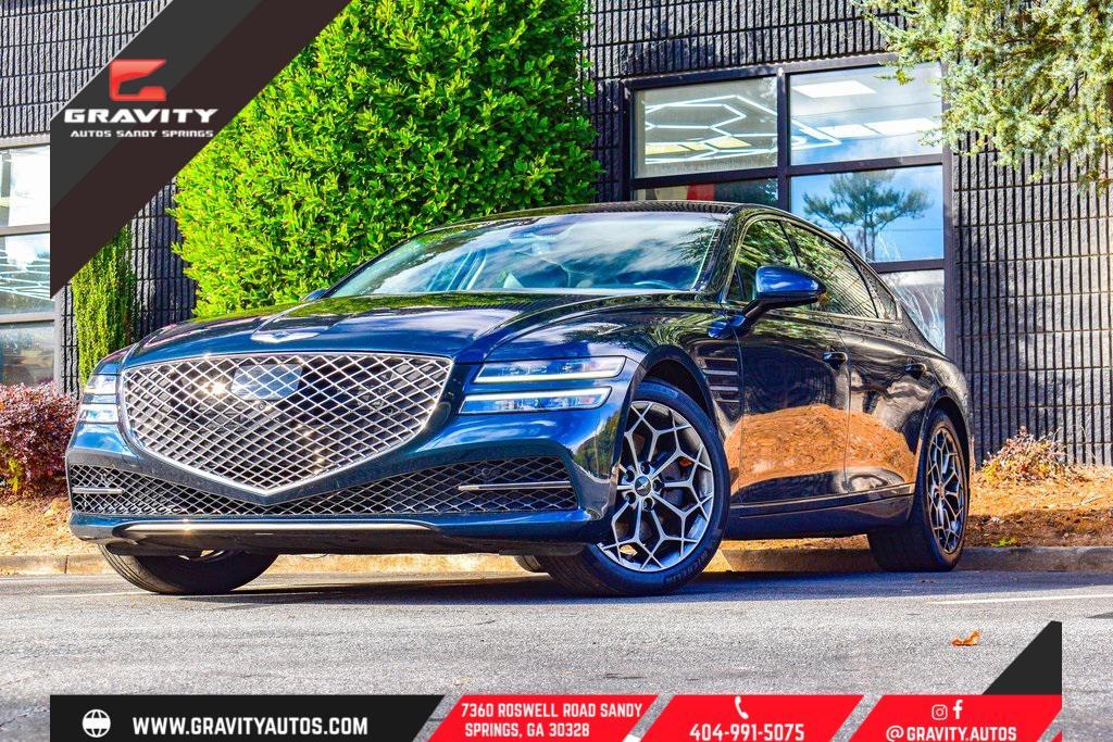 used 2022 Genesis G80 car, priced at $33,895