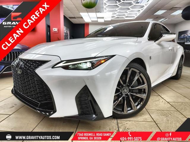 used 2021 Lexus IS 350 car, priced at $39,985