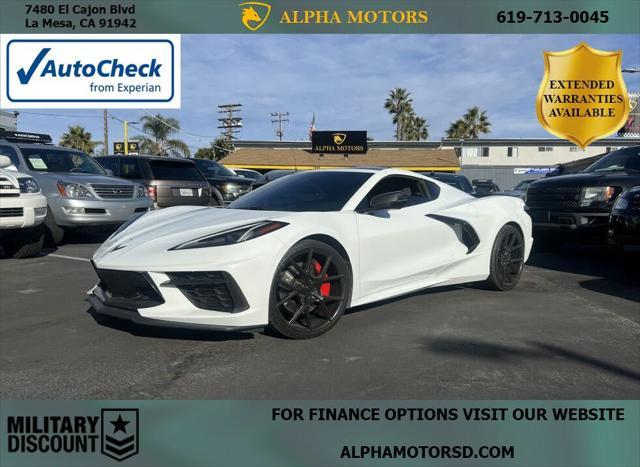 used 2021 Chevrolet Corvette car, priced at $68,999