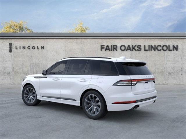 new 2025 Lincoln Aviator car, priced at $63,214