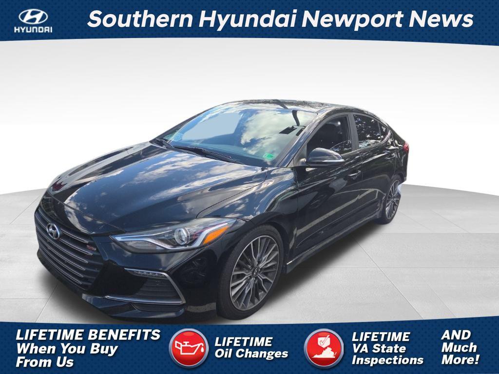 used 2017 Hyundai Elantra car, priced at $12,550