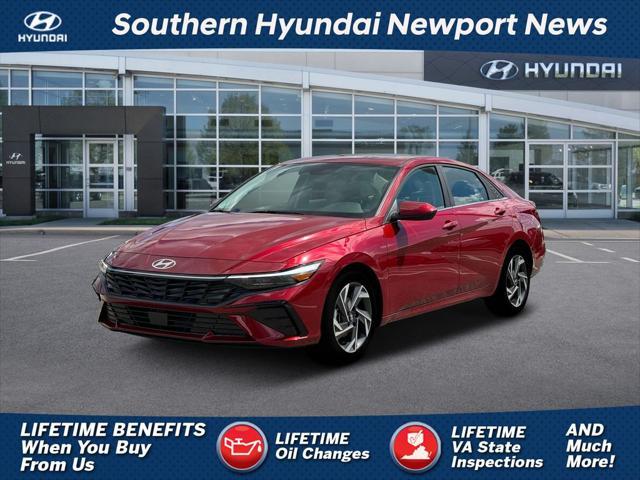 new 2025 Hyundai Elantra car, priced at $25,792