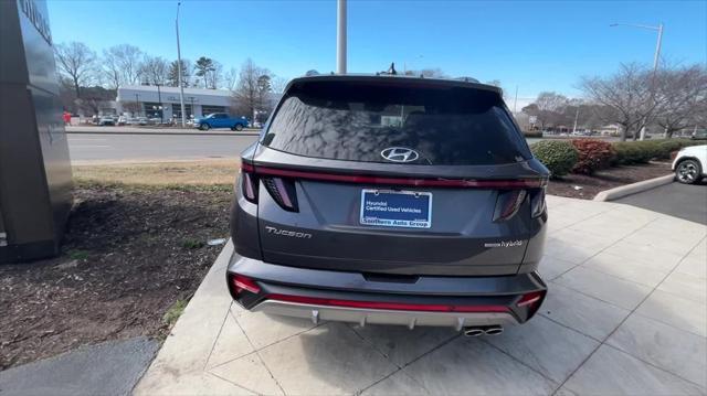 used 2024 Hyundai TUCSON Hybrid car, priced at $31,155