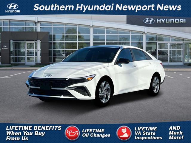 new 2025 Hyundai Elantra car, priced at $23,476