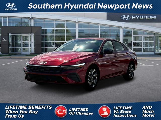 new 2025 Hyundai Elantra car, priced at $23,476