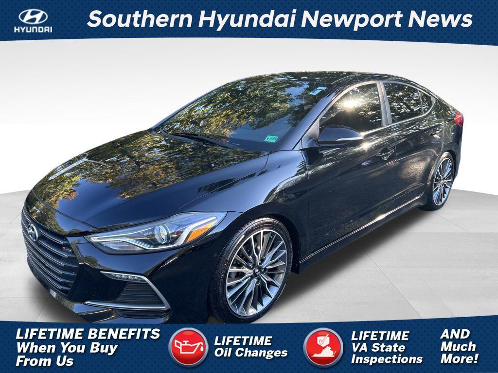used 2017 Hyundai Elantra car, priced at $12,997