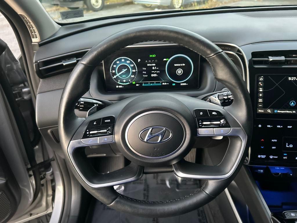 used 2022 Hyundai TUCSON Hybrid car, priced at $27,990