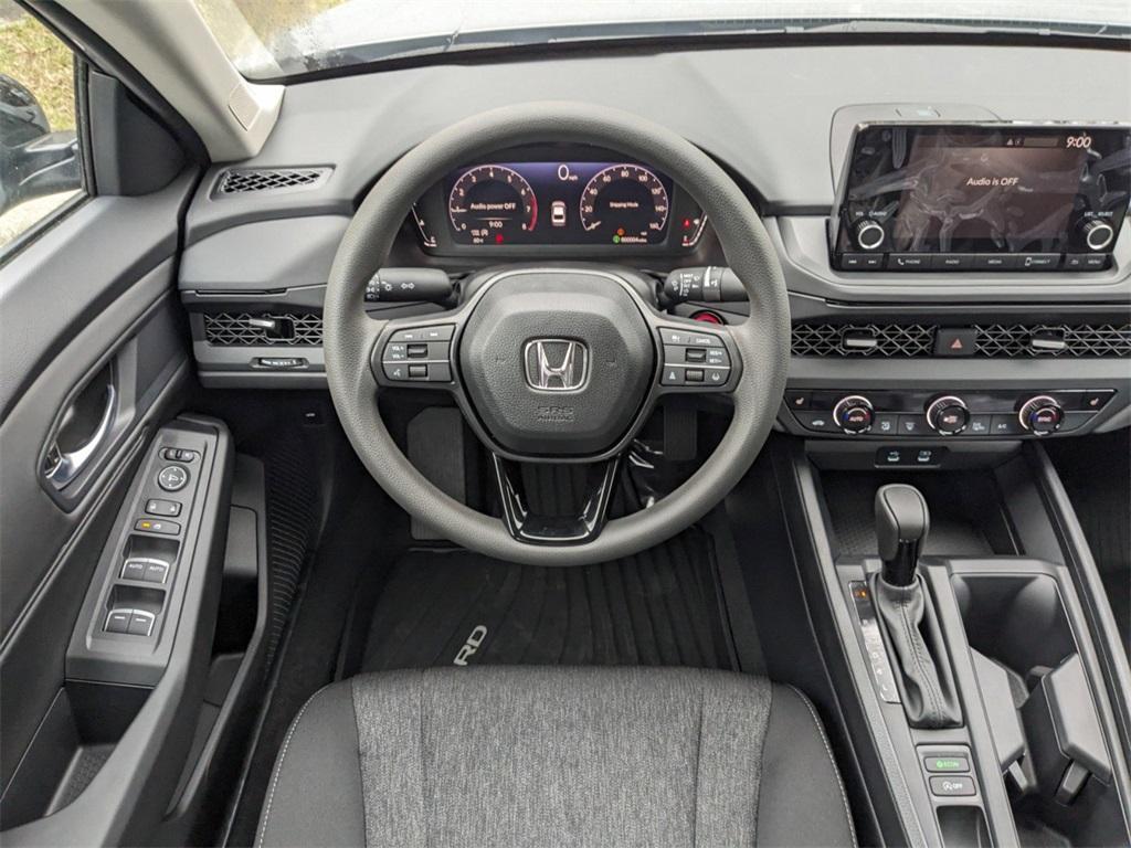 new 2025 Honda Accord car, priced at $32,110