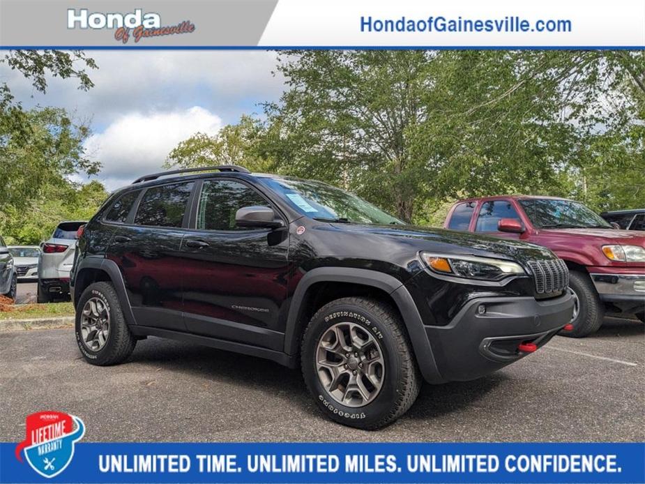 used 2020 Jeep Cherokee car, priced at $23,058