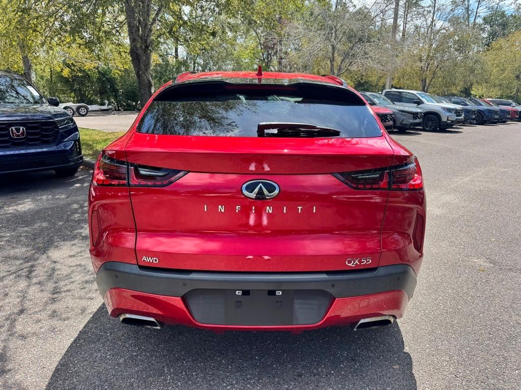 used 2022 INFINITI QX55 car, priced at $30,207