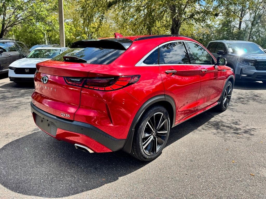 used 2022 INFINITI QX55 car, priced at $30,207