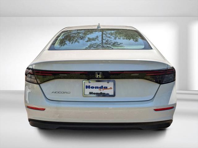 new 2024 Honda Accord car, priced at $31,460