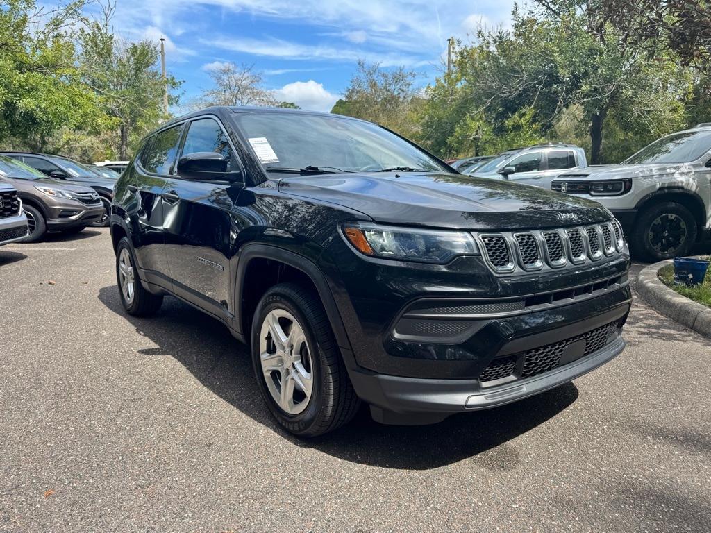 used 2023 Jeep Compass car, priced at $18,901