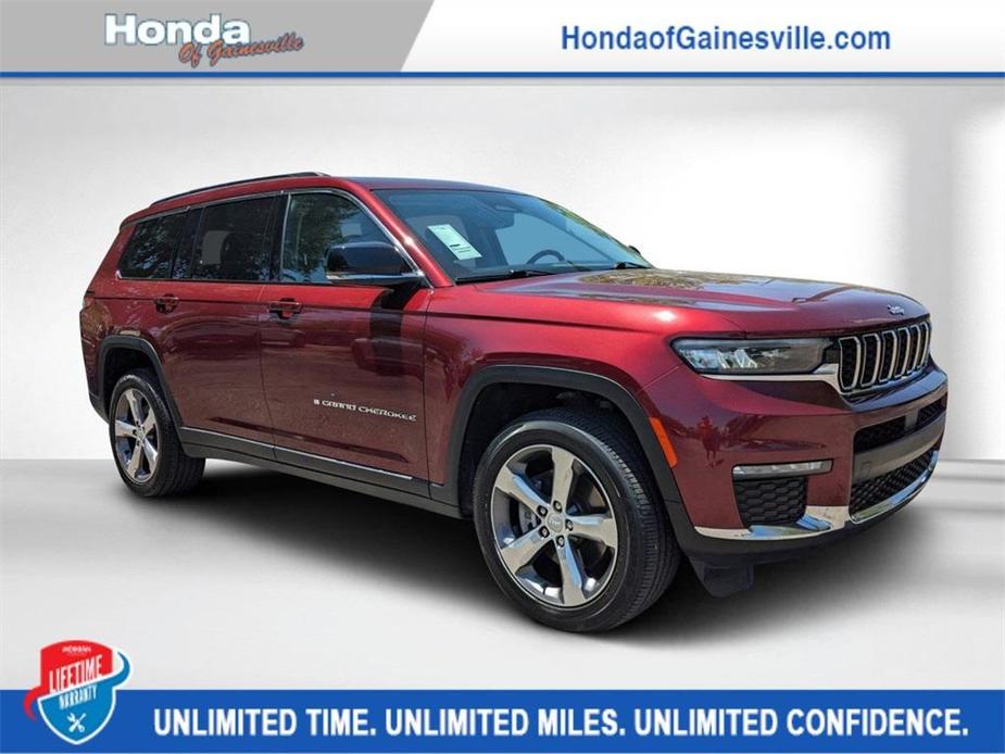 used 2021 Jeep Grand Cherokee L car, priced at $31,829