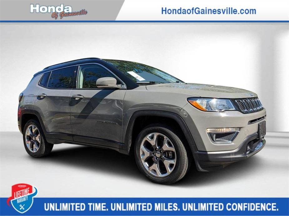used 2021 Jeep Compass car, priced at $19,850