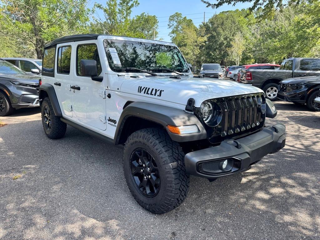 used 2022 Jeep Wrangler Unlimited car, priced at $30,917